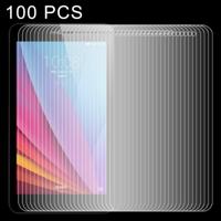 100 PCS 0.4mm 9 H + oppervlaktehardheid 2.5D Explosieveilig gehard glas-Film voor Huawei Honor spelen MediaPad T1 / T1-701U