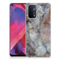 OPPO A93 5G | TPU | Siliconen hoesje | Marmer Grijs