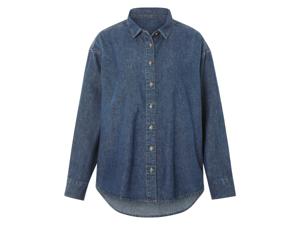 esmara Dames spijkerblouse (Blauw, 36)