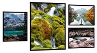 Posters - Waterval / Set van 4