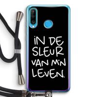 De Sleur: Huawei P30 Lite Transparant Hoesje met koord