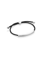 Monica Vinader bracelet Linear - Noir