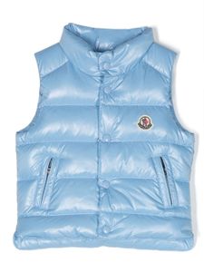 Moncler Enfant gilet matelassé Bernard - Bleu