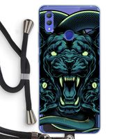 Cougar and Vipers: Honor Note 10 Transparant Hoesje met koord