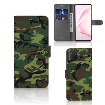 Samsung Note 10 Lite | Telefoon Hoesje | Army Dark