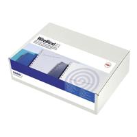 Draadrug gbc 14mm us 21rings a4 zilver