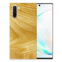 Samsung Galaxy Note 10 Bumper Hoesje Licht Hout