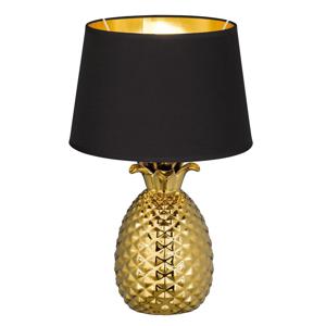 Trio Tafellamp Pineapple 43cm goud met zwart R50431079