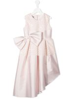 La Stupenderia robe à ourlet plus long au dos - Rose La Stupenderia robe à ourlet plus long au dos - Rose