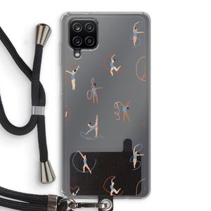 Dancing #3: Samsung Galaxy A12 Transparant Hoesje met koord