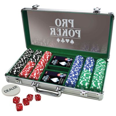 Tactic pokerkoffer, 300 chips