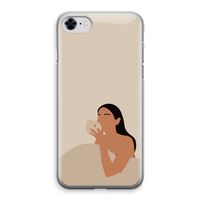 Fresh coffee: iPhone 8 Transparant Hoesje