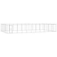 Hondenkennel 79,86 m² gegalvaniseerd staal Hondenkennel 79,86 m² gegalvaniseerd staal