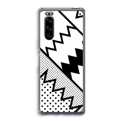 Pop Art #5: Sony Xperia 5 Transparant Hoesje