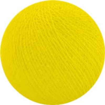 25 losse Cotton Ball's (Geel)