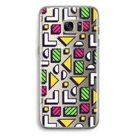 8-bit N°4: Samsung Galaxy S7 Edge Transparant Hoesje