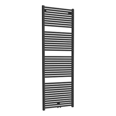 Wiesbaden Elara handdoek radiator 182x60 cm 1067 watt antraciet