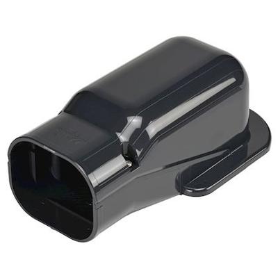 Airco Muur Afdekkap - Antraciet (sw-77-a)