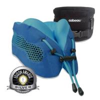Cabeau Cool Evolution - Ademend Nekkussen met Reisetui - Blue