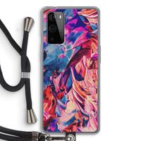 Pink Orchard: OnePlus 9 Pro Transparant Hoesje met koord