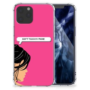 iPhone 12 Pro Max Anti Shock Case Woman Don't Touch My Phone