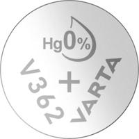 Varta Knoopcel 362 1.55 V 1 stuk(s) 21 mAh Zilveroxide SILVER Coin V362/SR58 Bli 1 Varta Knoopcel 362 1.55 V 1 stuk(s) 21 mAh Zilveroxide SILVER Coin V362/SR58 Bli 1