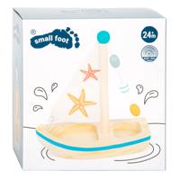 Small Foot badspeelgoed houten zeilboot zeester