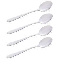 Theelepeltjes/koffielepeltjes - zilver - set van 12x - 14 cm - dessertlepels