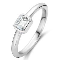 TI SENTO-Milano 12273ZI Ring zilver-zirconia zilverkleurig-wit