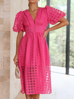 Plain Loose Vacation Dress With No wedding guest dress