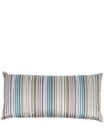 Missoni Home coussin à rayures - Bleu - thumbnail