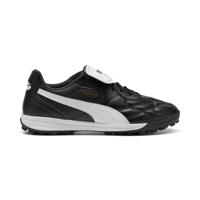 PUMA King Top Turf Voetbalschoenen (TF) Zwart Wit Goud