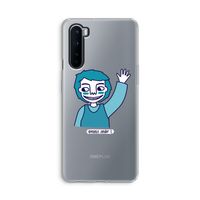 Zwaai: OnePlus Nord Transparant Hoesje