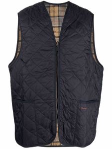 Barbour gilet matelassé zippé - Bleu