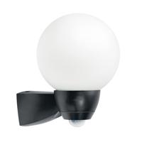 ESYLUX AL P Garda 130 sw EL10026126 Wandlamp met bewegingsmelder E27 Gloeilamp Zwart - thumbnail