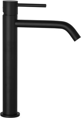 Saqu Shine verhoogde wastafelkraan mat zwart Saqu Shine verhoogde wastafelkraan mat zwart
