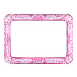 Foto prop fotolijst - opblaasbaar - roze - 60 x 80 cm - selfie photo frame - photobooth