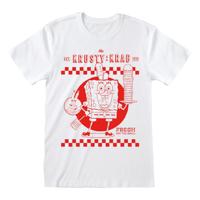 SpongeBob Squarepants T-Shirt Krusty Krab White Size S