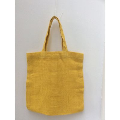 Boodschappentas van Jute (Geel)