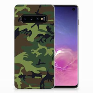 Samsung Galaxy S10 TPU bumper Army Dark