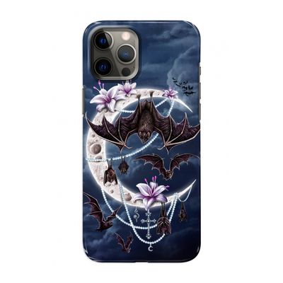 Vleermuizen Maan: Volledig geprint iPhone 12 Hoesje