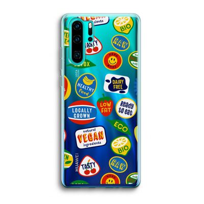 Fruitsticker: Huawei P30 Pro Transparant Hoesje