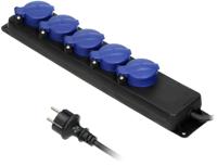 Orno SWD TCD zwart IP44 H05 3x1,5qmm 3m 5V met klep - 6871973