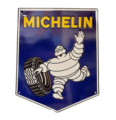 Michelin Emaille Bord- 45 x 36cm