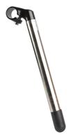 Primax stuurpen rvs 280mm ø25.4/25.4mm zilver/zwart