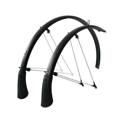 Sks spatbordset bluemels 28" 45mm mat zwart