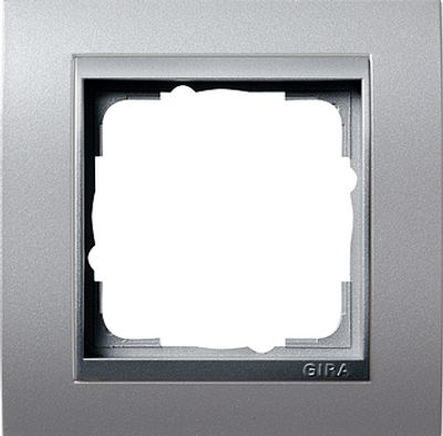 Gira Event Aluminium / Aluminium 1-voudig
