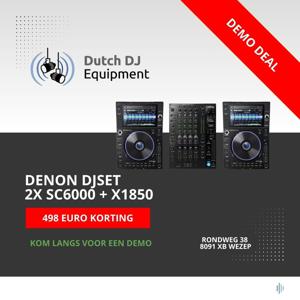 Denon DJ Demo Denon SC6000 X1850 DJset