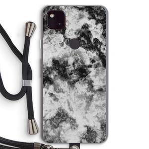 Onweer: Pixel 4a 5G Transparant Hoesje met koord