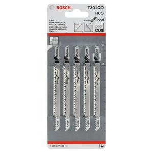 Bosch Professional T 301 CD Decoupeerzaagblad voor Zachthout VE=5 - 2608637590